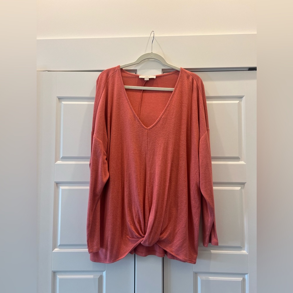 Coral Long Sleeve top (Loft Plus) 20/22